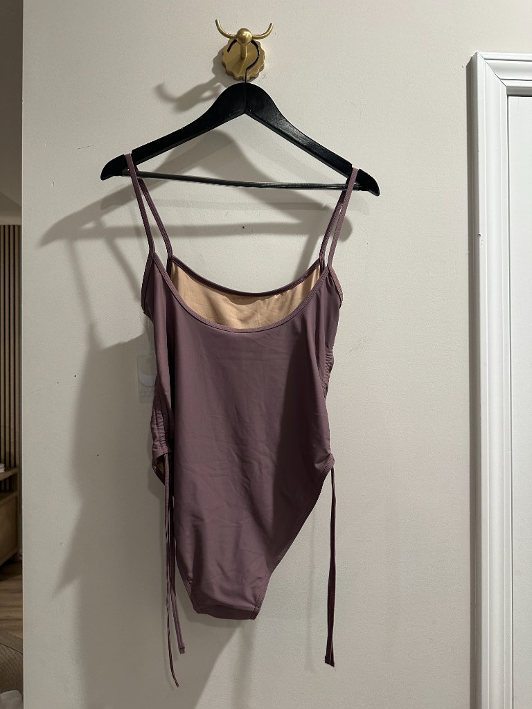 Gnash Swim X Free People Gnash String One-Piece Swimsuit In Purple Us 10 Nwt — image 7 of 7